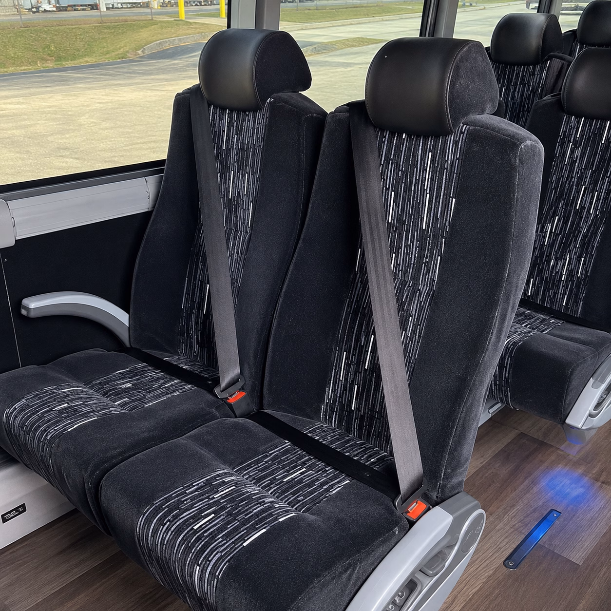 charter buses for full savannah wedding weekends