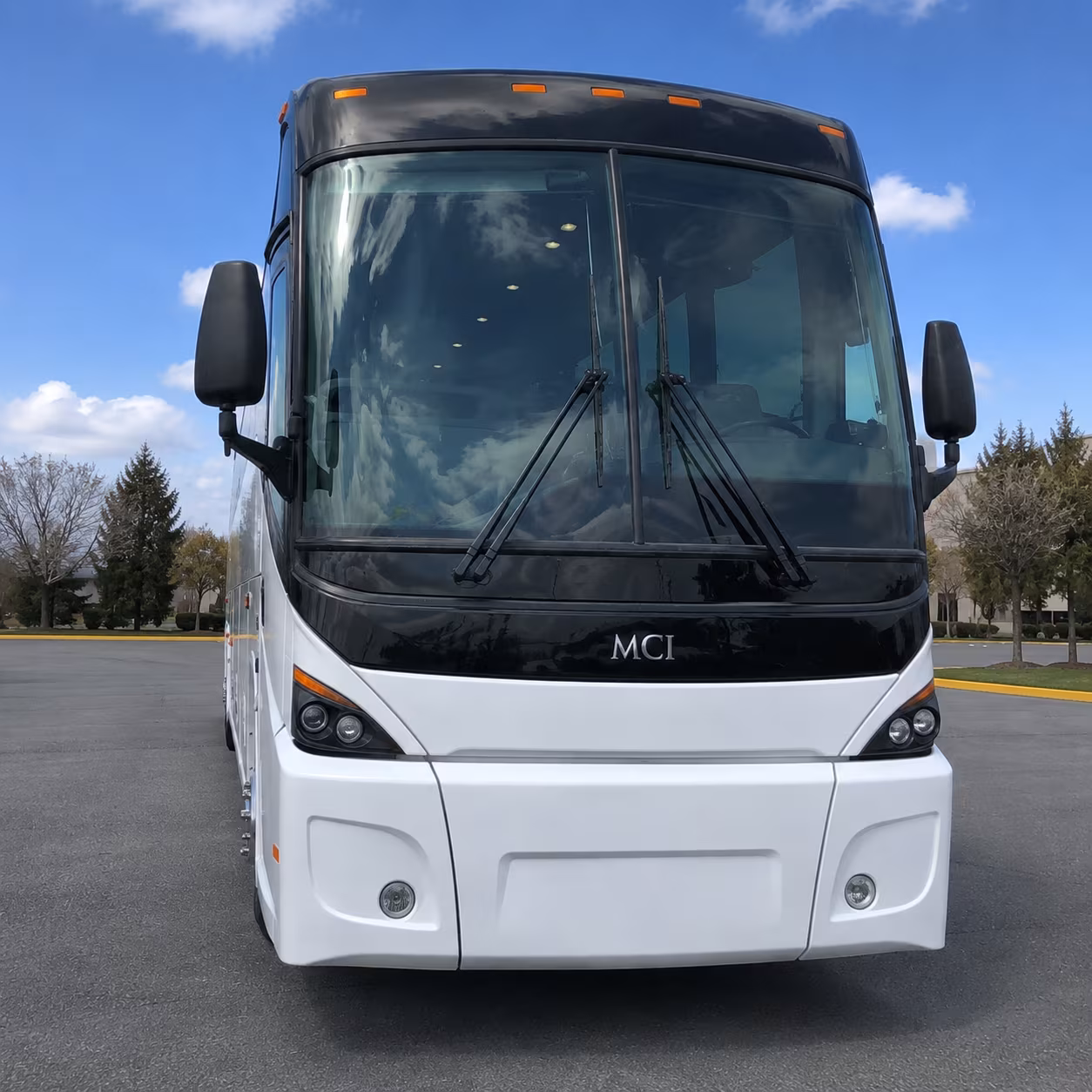 savannah charter bus rental exterior