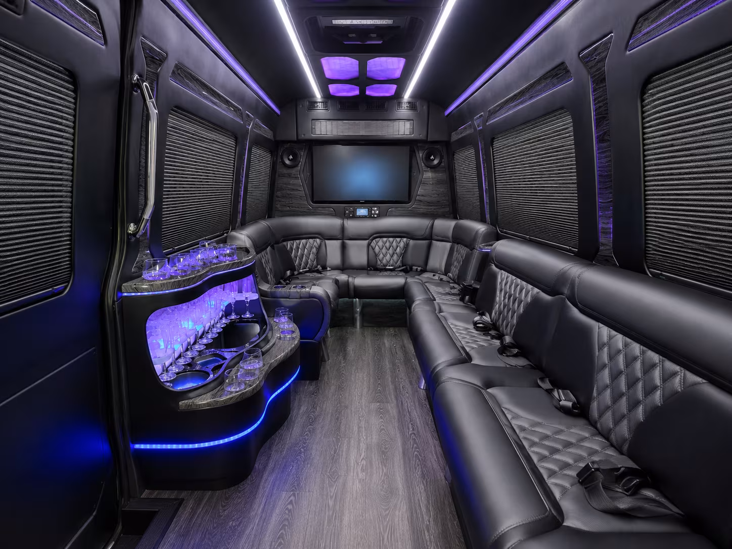 savannah corporate event transportation onboard seating