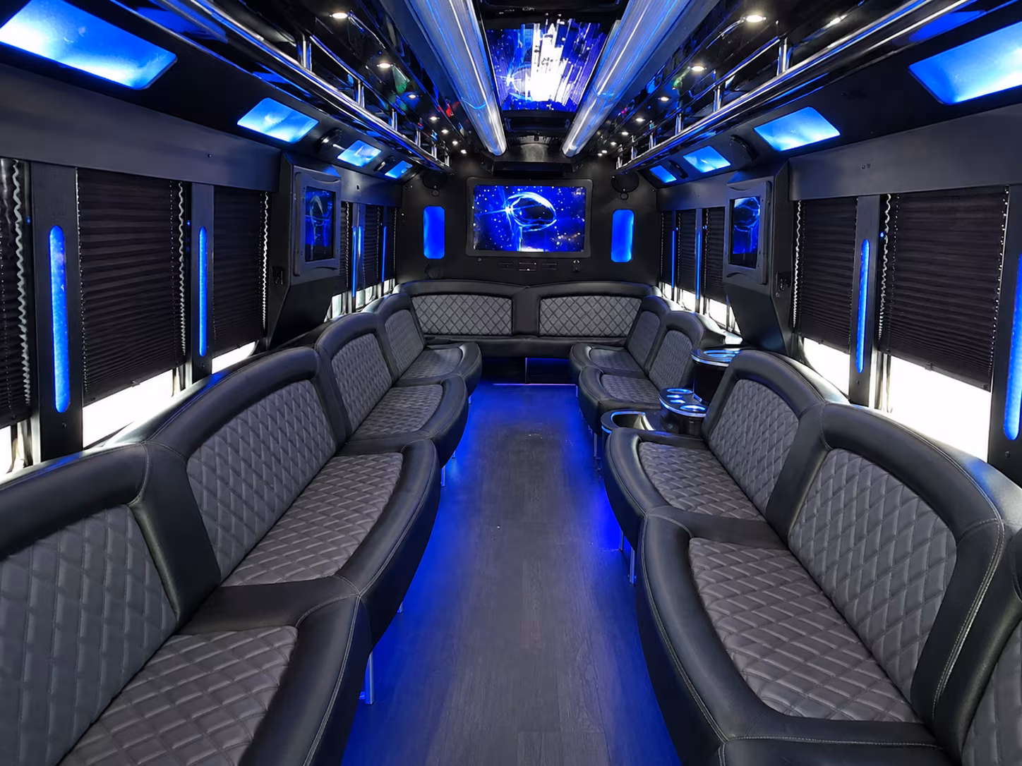 savannah night on town party bus rental