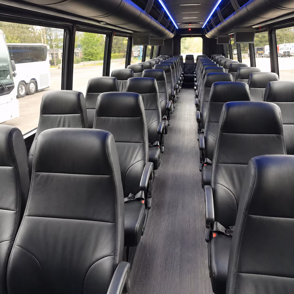 savannah sporting event transportation onboard seating