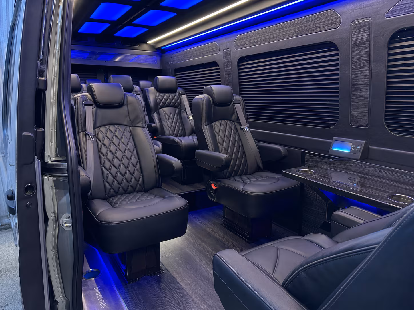 sprinter van transportation for groups and events across savannah